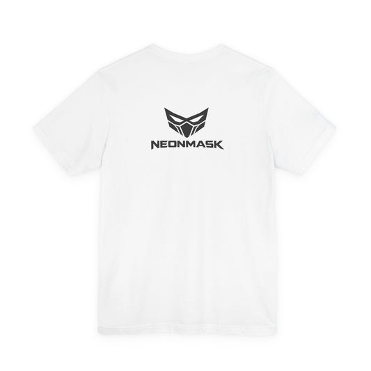 NeonMask Logo T‑Shirt — Minimal Tech Graphic Tee
