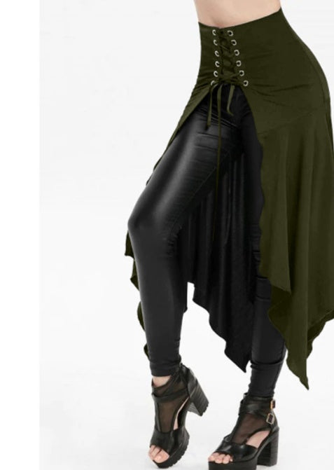 Irregular goth skirt