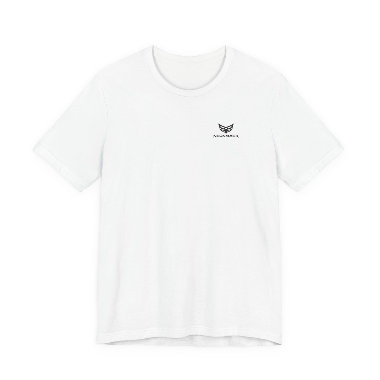 NeonMask Logo T‑Shirt — Minimal Tech Graphic Tee