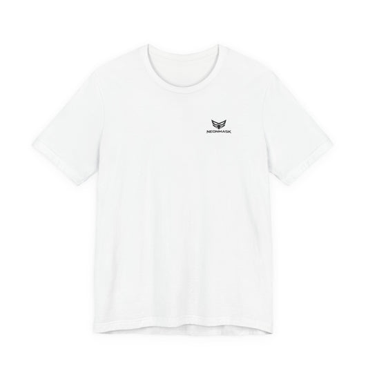 NeonMask Logo T‑Shirt — Minimal Tech Graphic Tee