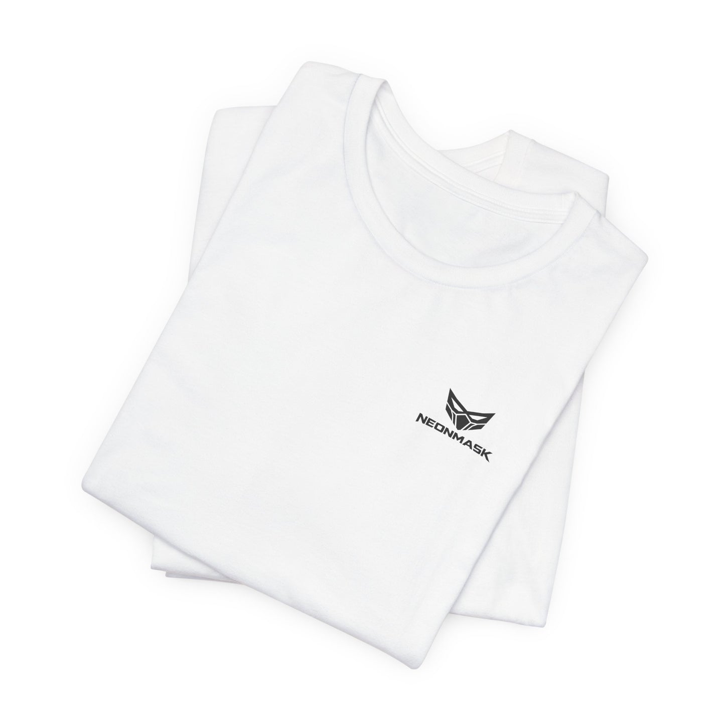 NeonMask Logo T‑Shirt — Minimal Tech Graphic Tee