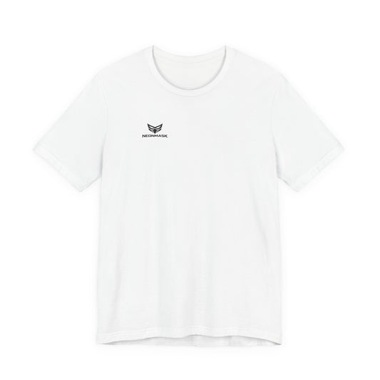 NeonMask Logo T‑Shirt — Minimal Tech Graphic Tee