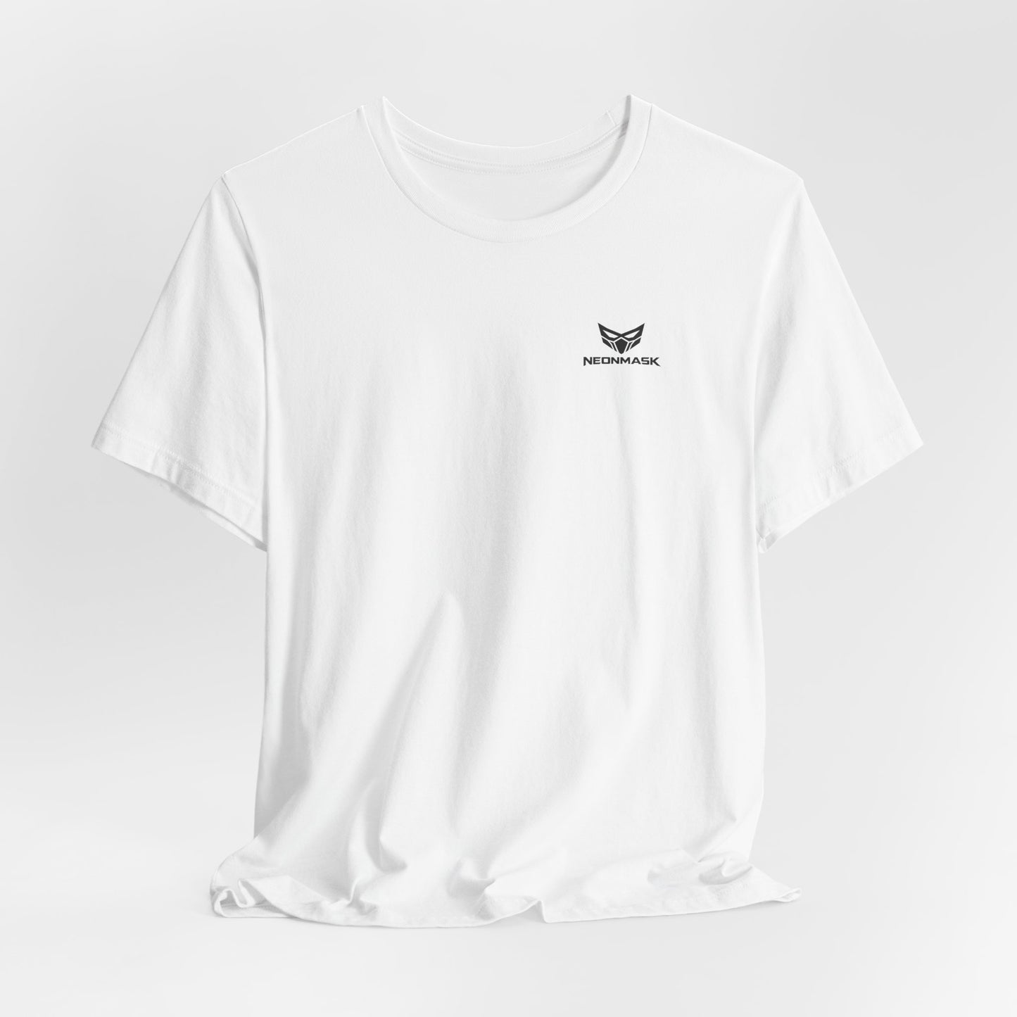 NeonMask Logo T‑Shirt — Minimal Tech Graphic Tee