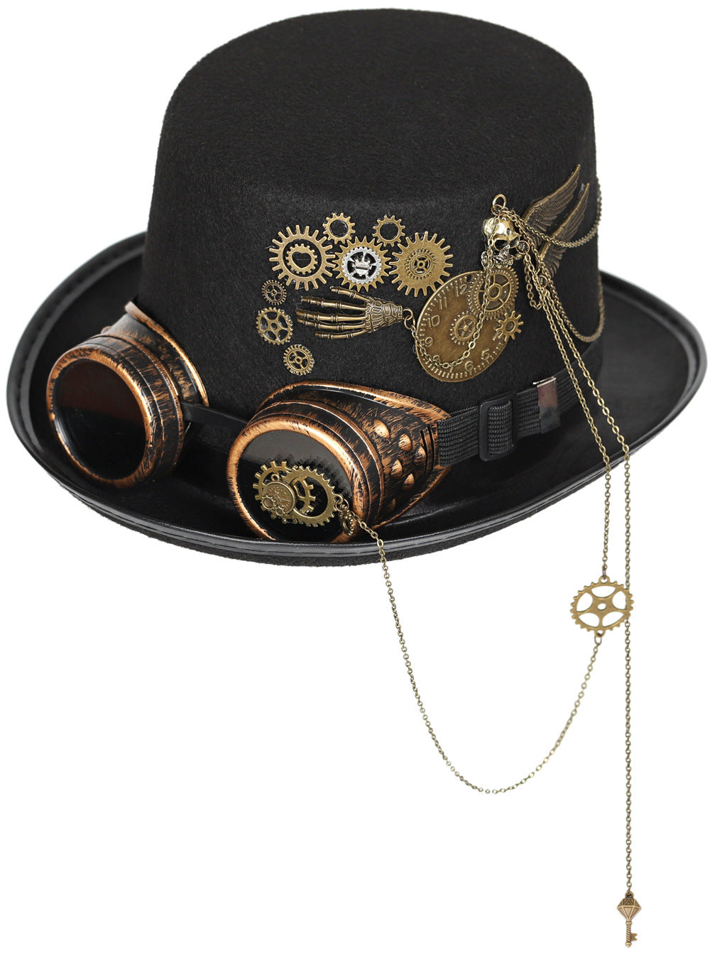 Gear Goth Glasses Retro Steampunk Topper