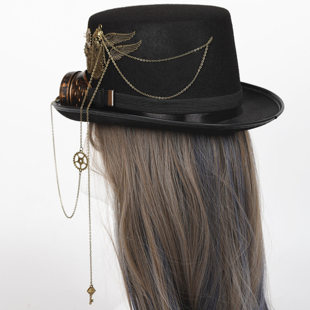 Gear Goth Glasses Retro Steampunk Topper
